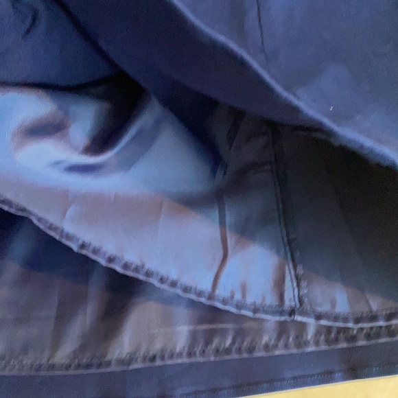 Blue Button Down Skirt - Picture 3 of 6